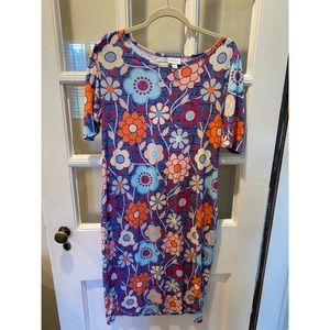 Floral Lularoe Julia Dress Size XL
